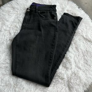Indigo Rein Black Denim Skinny Jeans